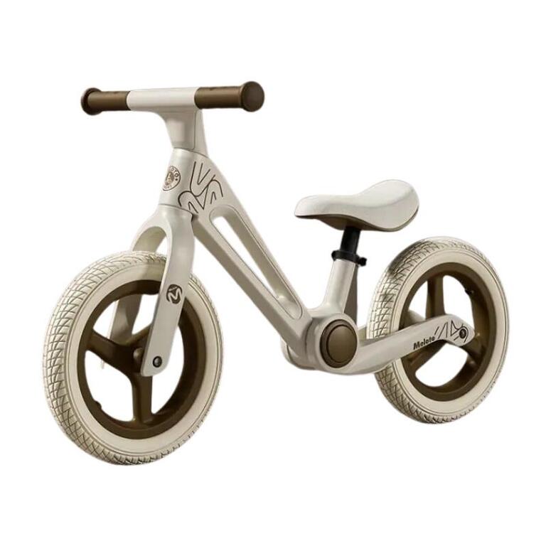 Kids balance bike with fibreglass frame