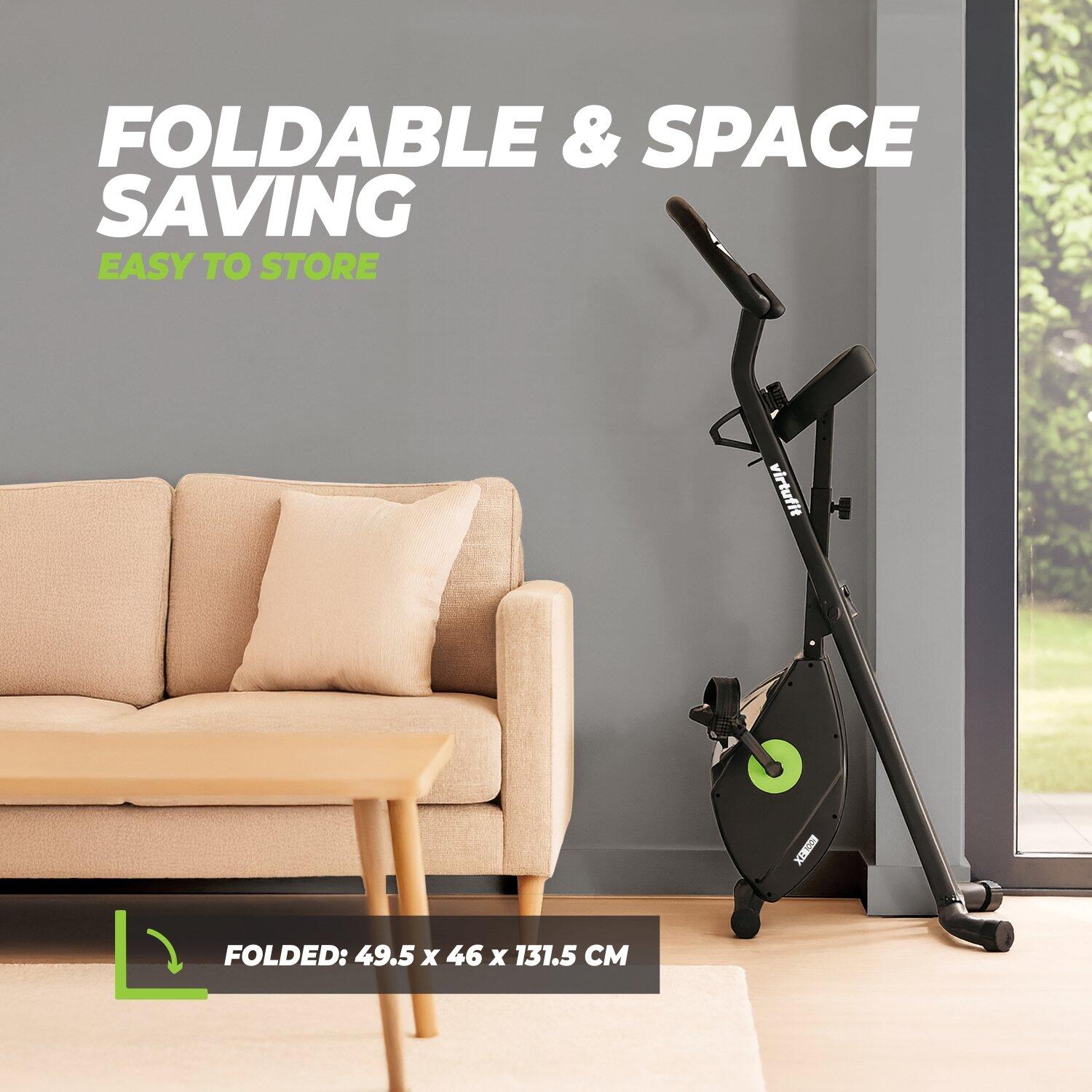 Vélo d'exercice pliable XB100i 5/8