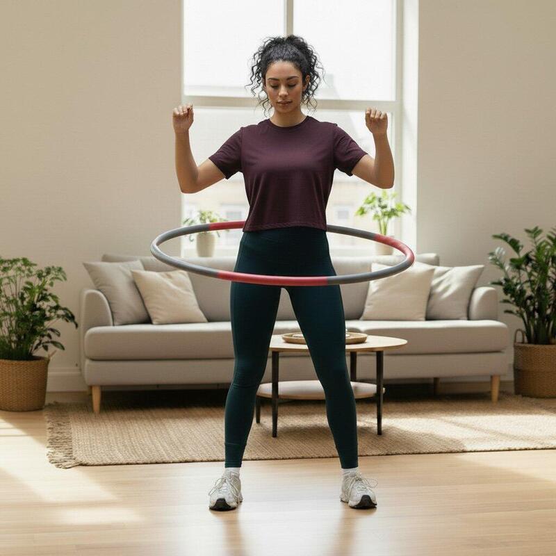 Fitness Hula Hoop 100 cm varianta 1.8 kg