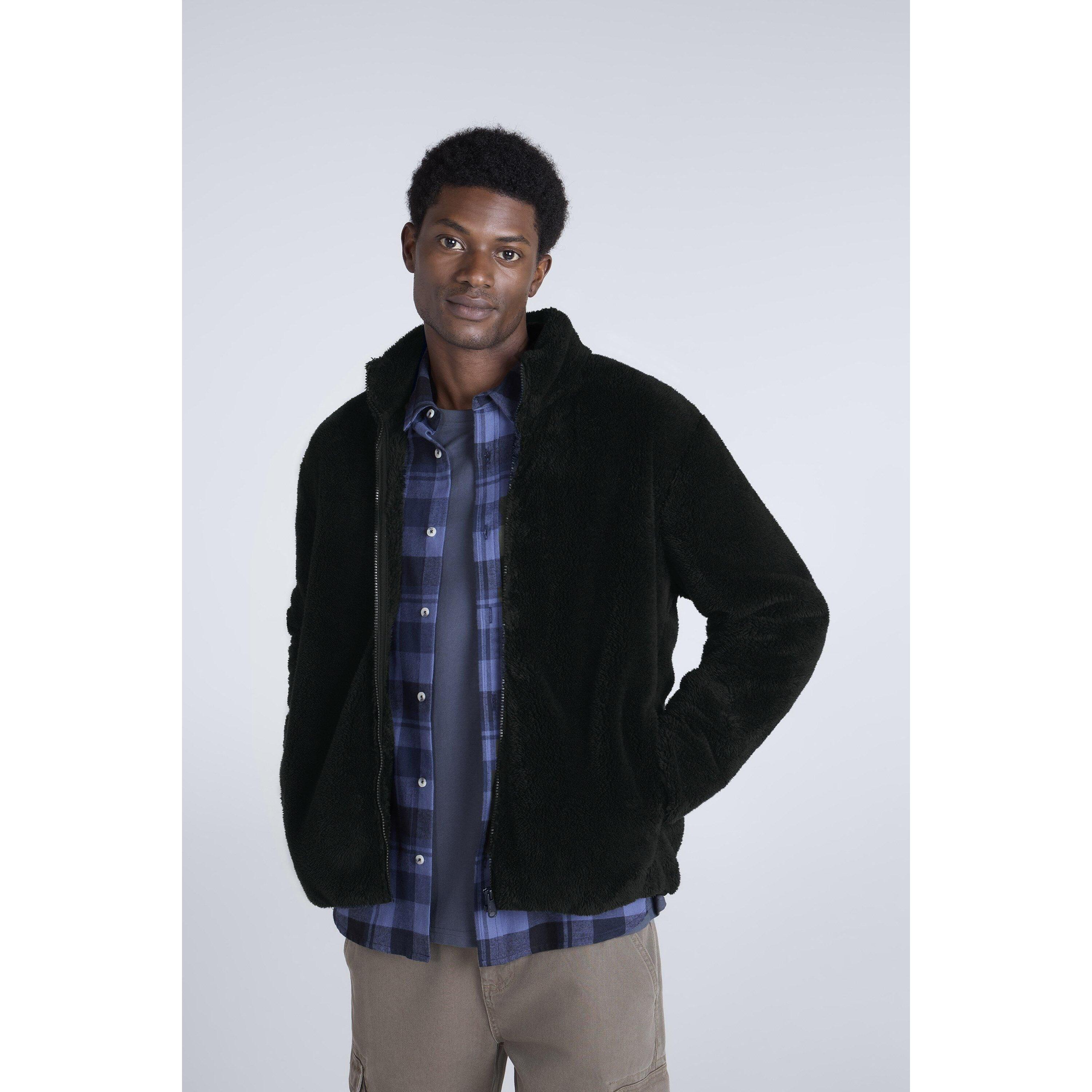 Animal Mens Teddy Fleece Jacket