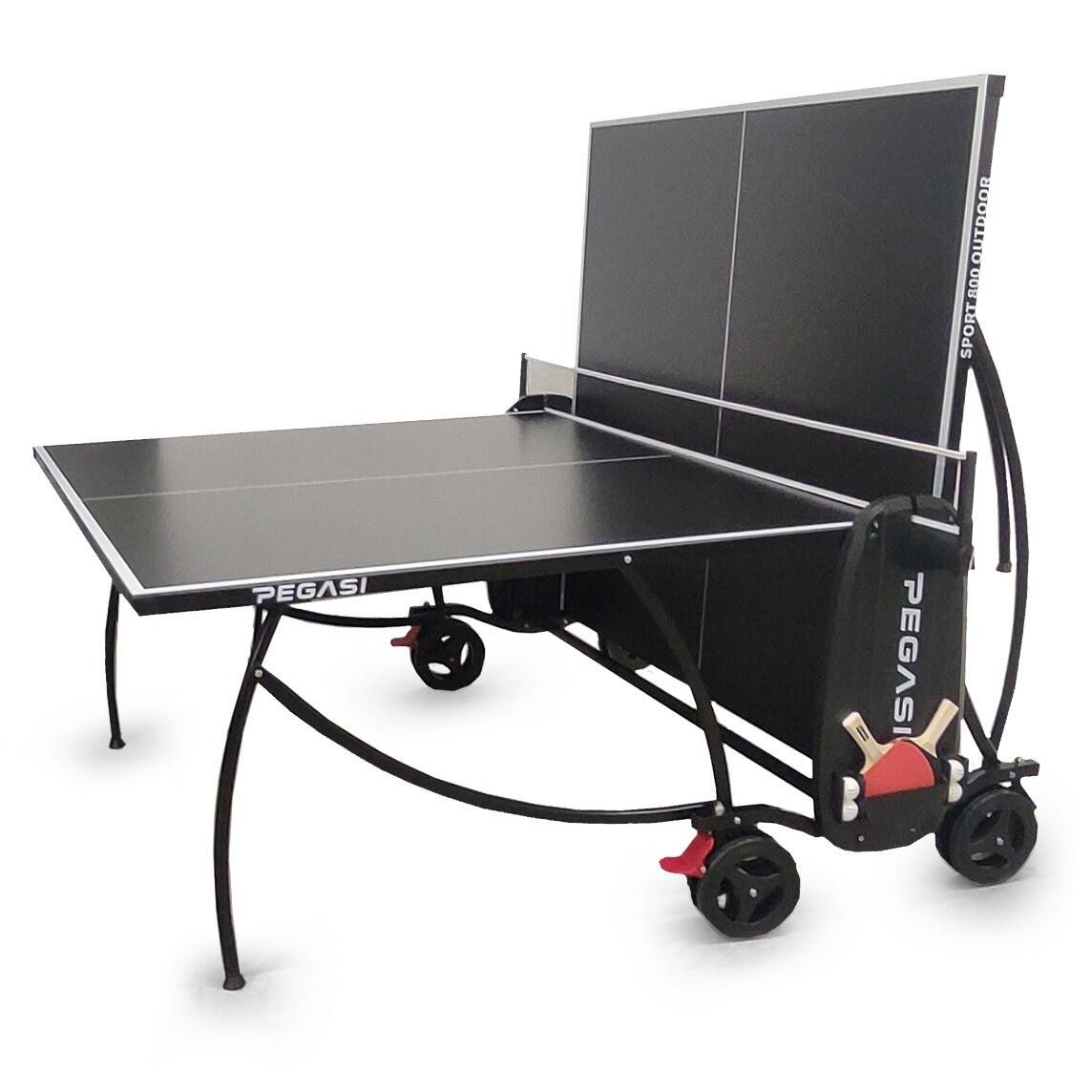 Tafeltennistafel Pegasi 800 Outdoor Black 2/5