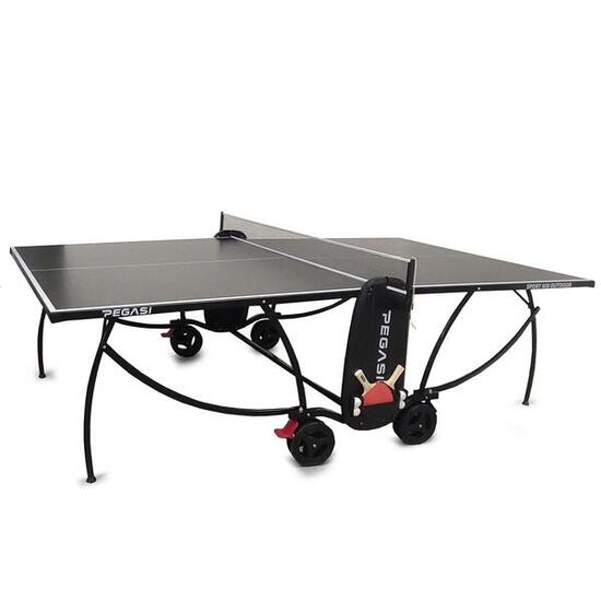 Table de ping-pong d'extérieur Pegasi 800 noire
