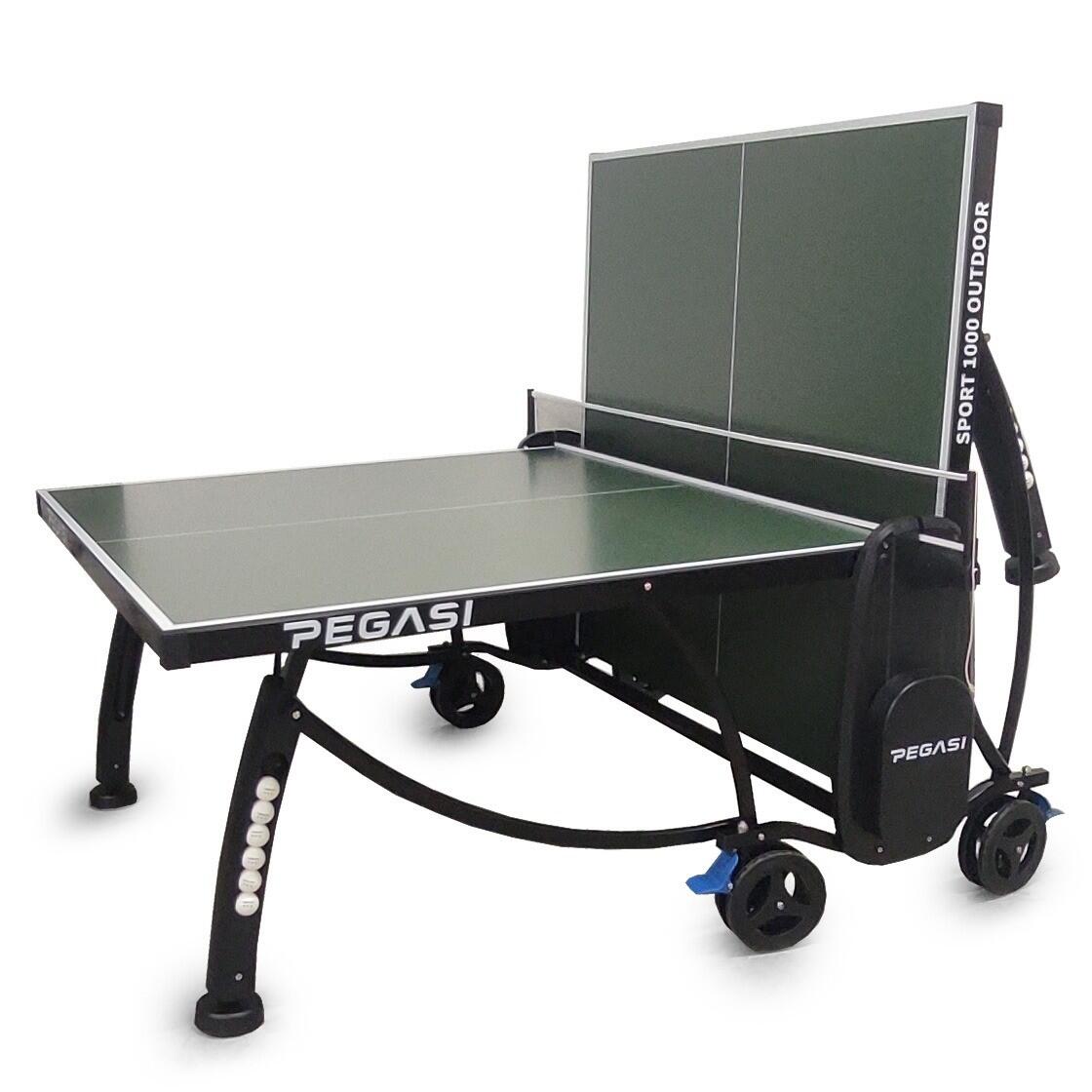 Tafeltennistafel Pegasi 1000 Outdoor Green 2/5