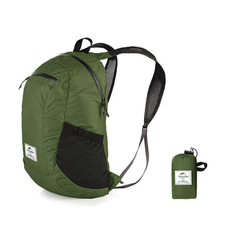 18L Camping Backpack Green