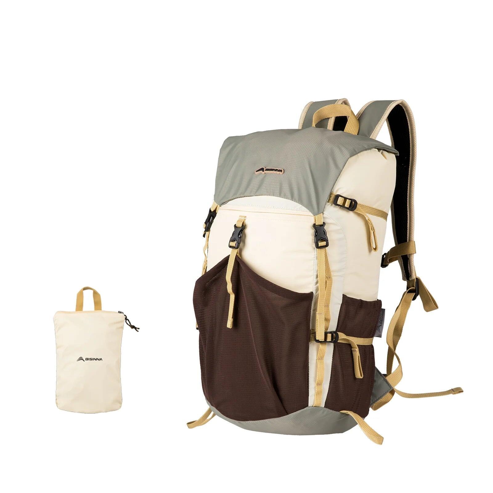 22L Ultralight Hiking Backpack Grey