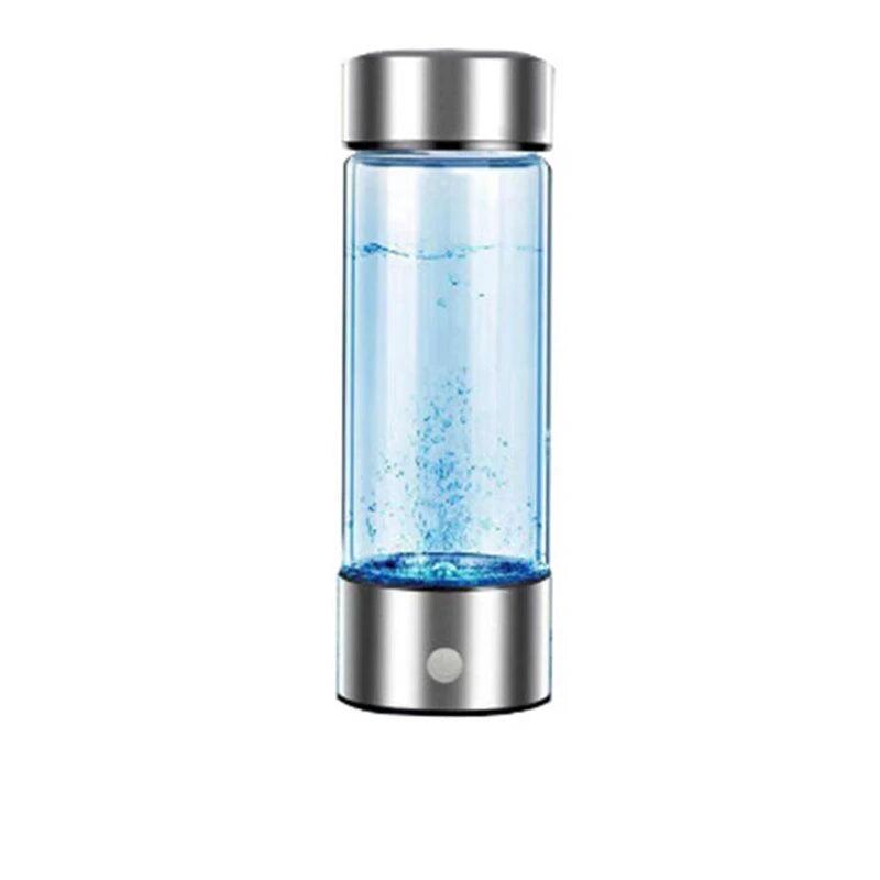 NNEOBA Portable Electric Hydrogen Water Bottle Silver