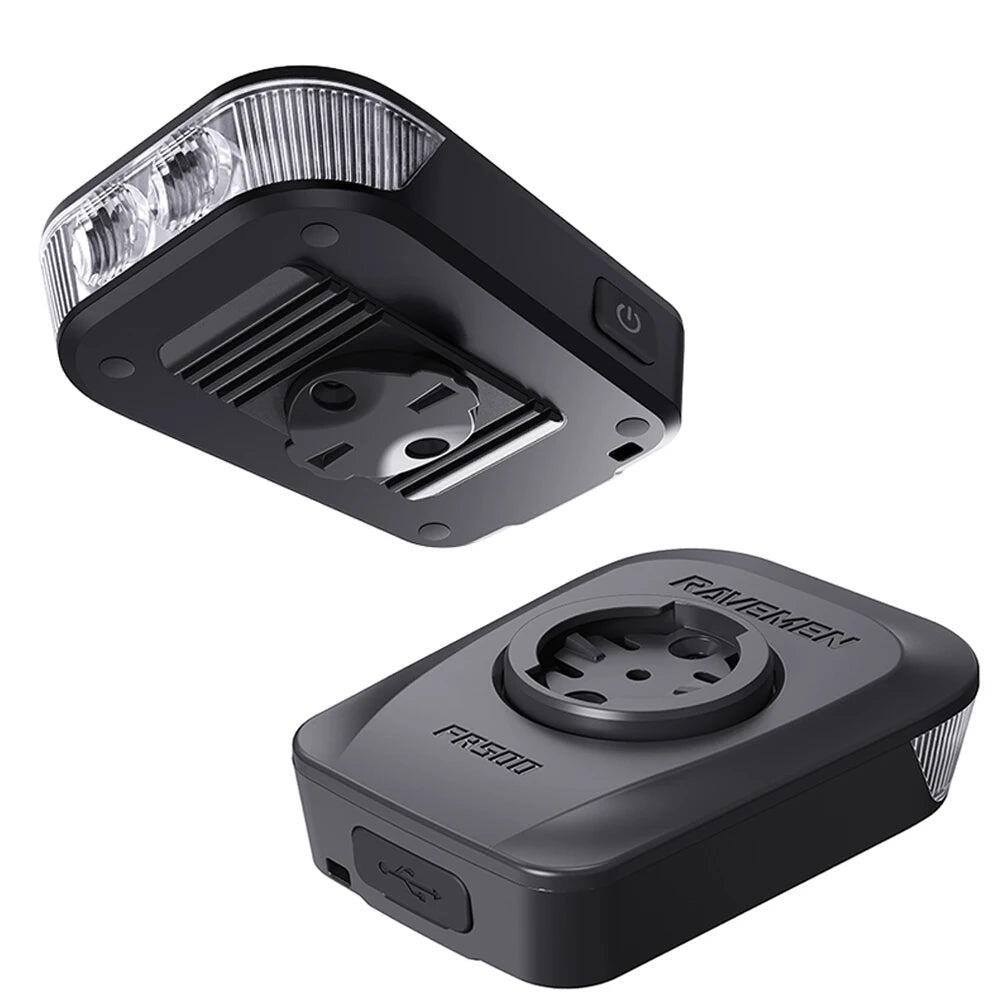 GPS-Compatible Rechargeable Bike Headlight Black