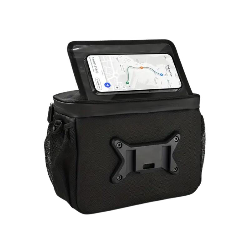 Bicycle Handlebar Bag with Phone Case Mount