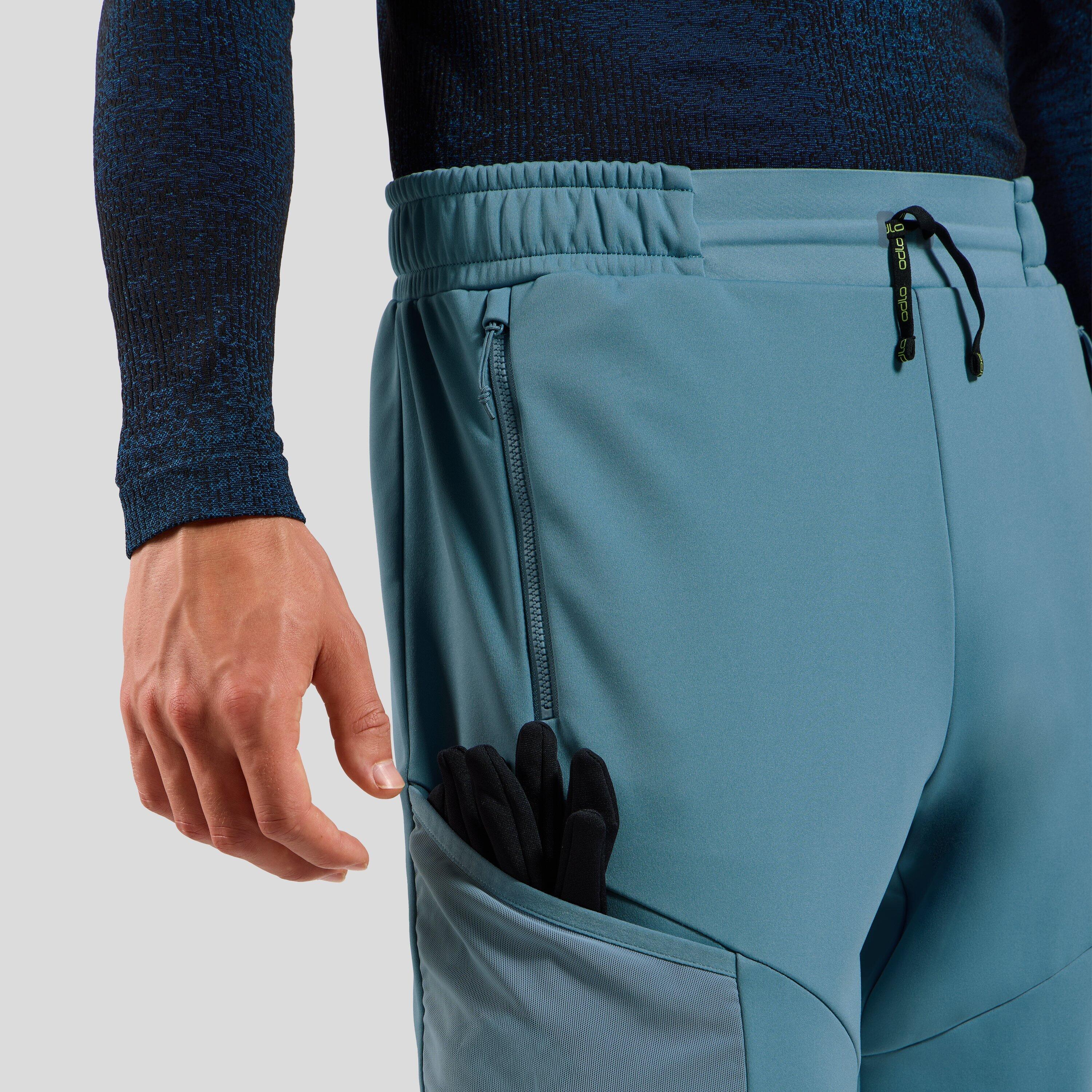 Zeroweight X-Warm winddichte langlaufbroek ODLO 3/7