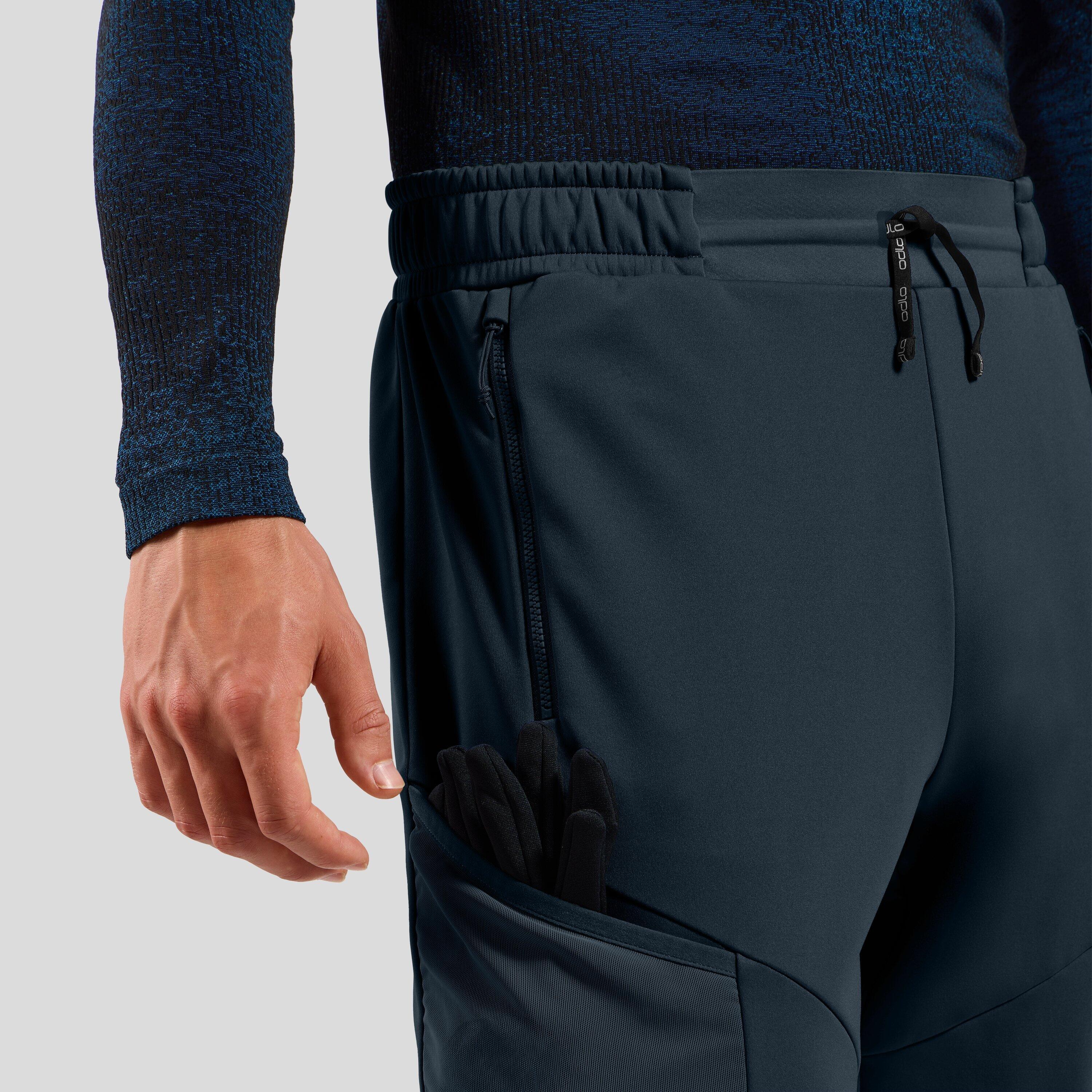 Pantaloni da sci di fondo antivento Zeroweight X-Warm ODLO 3/7