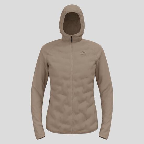 Mid layer ibrido con cappuccio e zip Zeroweight Insulator ODLO