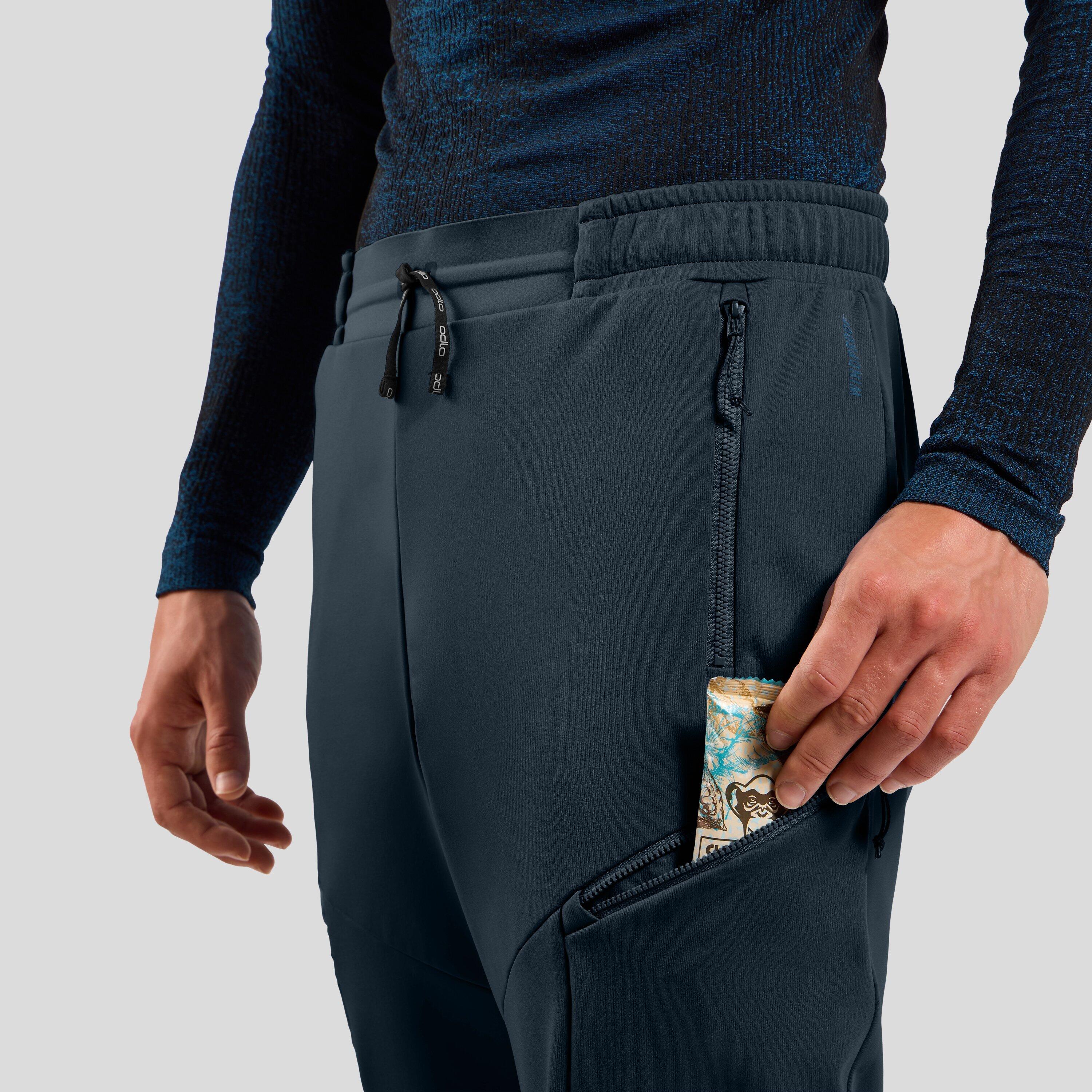 Pantaloni da sci di fondo antivento Zeroweight X-Warm ODLO 5/7