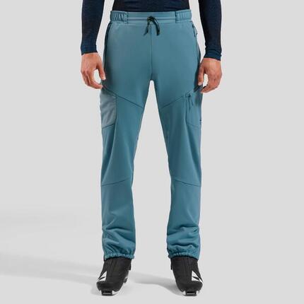 Pantalon de ski de fond coupe-vent Zeroweight X-Warm ODLO