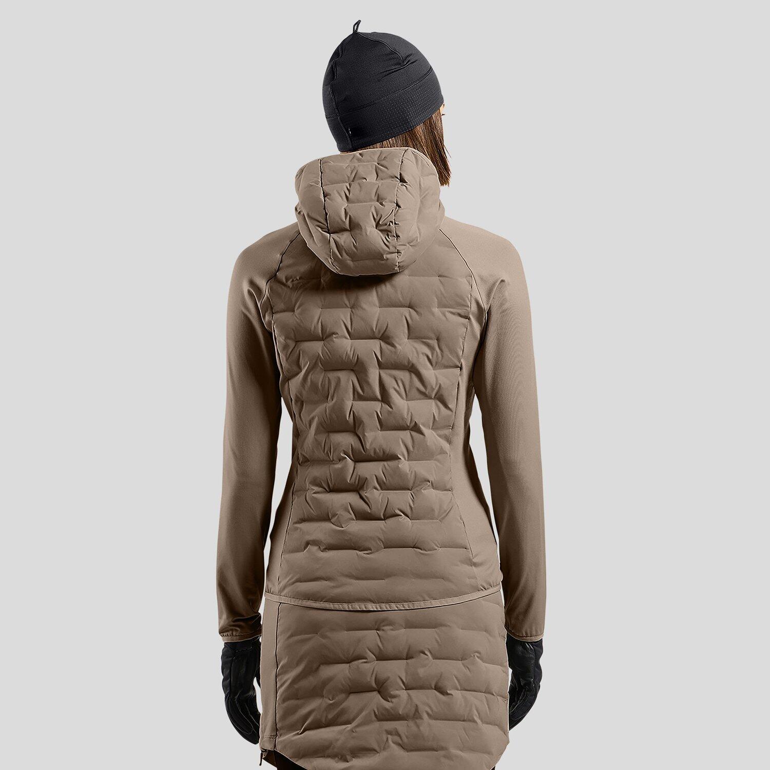 Pull à capuche hybride zippé Zeroweight Insulator ODLO 4/5