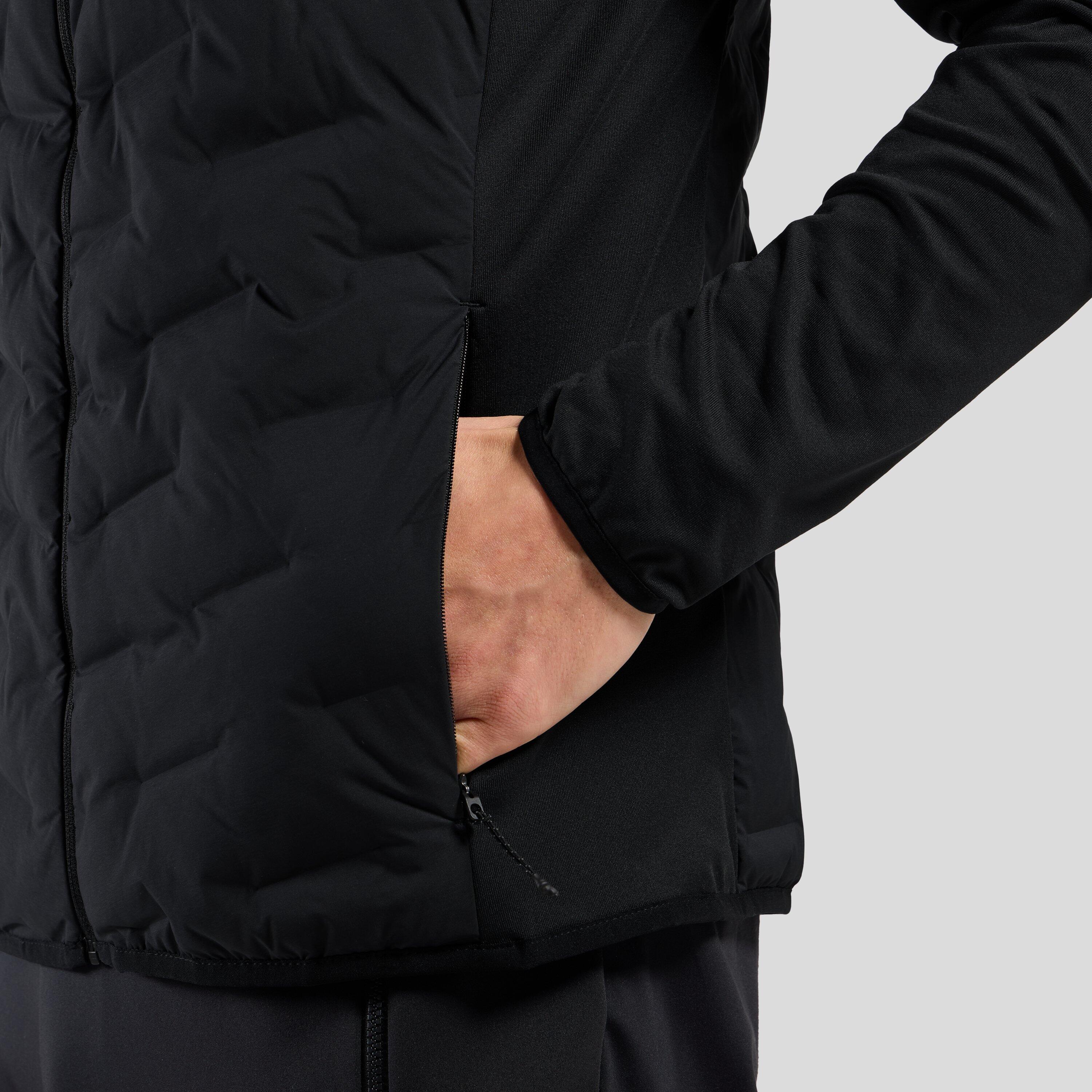 Kurtka hybrydowa męska ODLO Zeroweight Insulator Mid Layer Hoody Full Zip 3/7