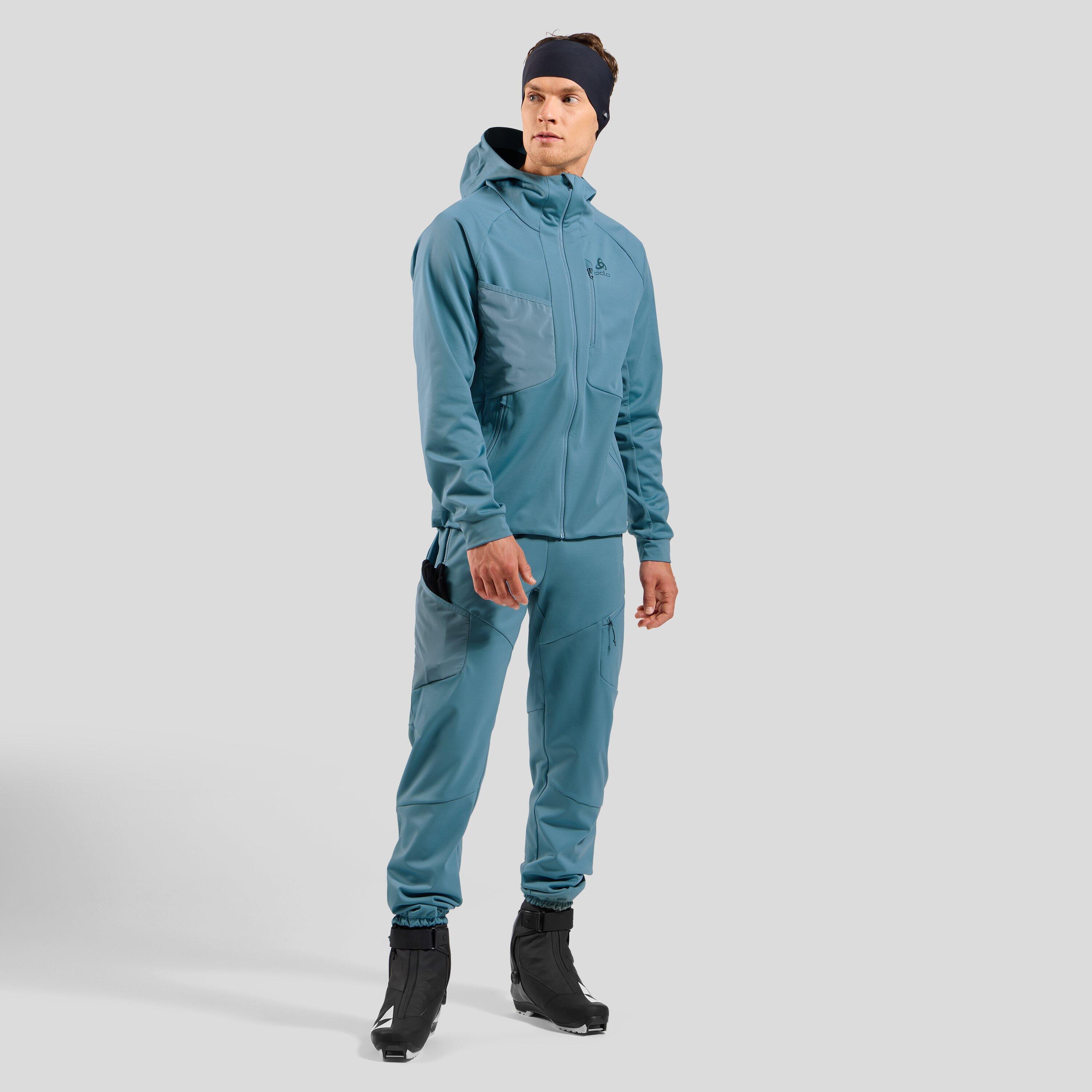 Zeroweight X-Warm winddichte langlaufbroek ODLO 7/7