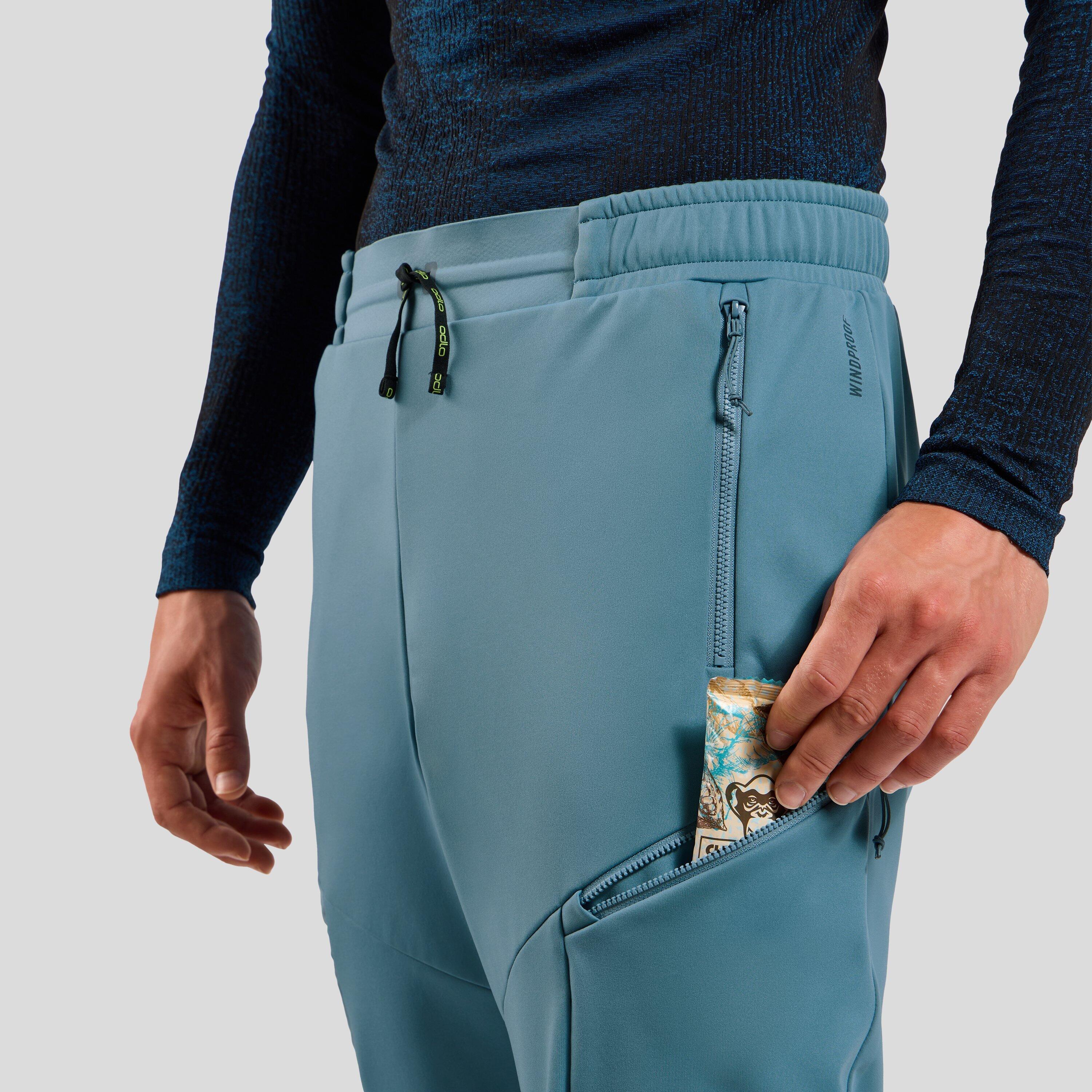 Zeroweight X-Warm winddichte langlaufbroek ODLO 5/7