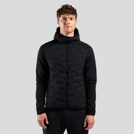 Kurtka hybrydowa męska ODLO Zeroweight Insulator Mid Layer Hoody Full Zip