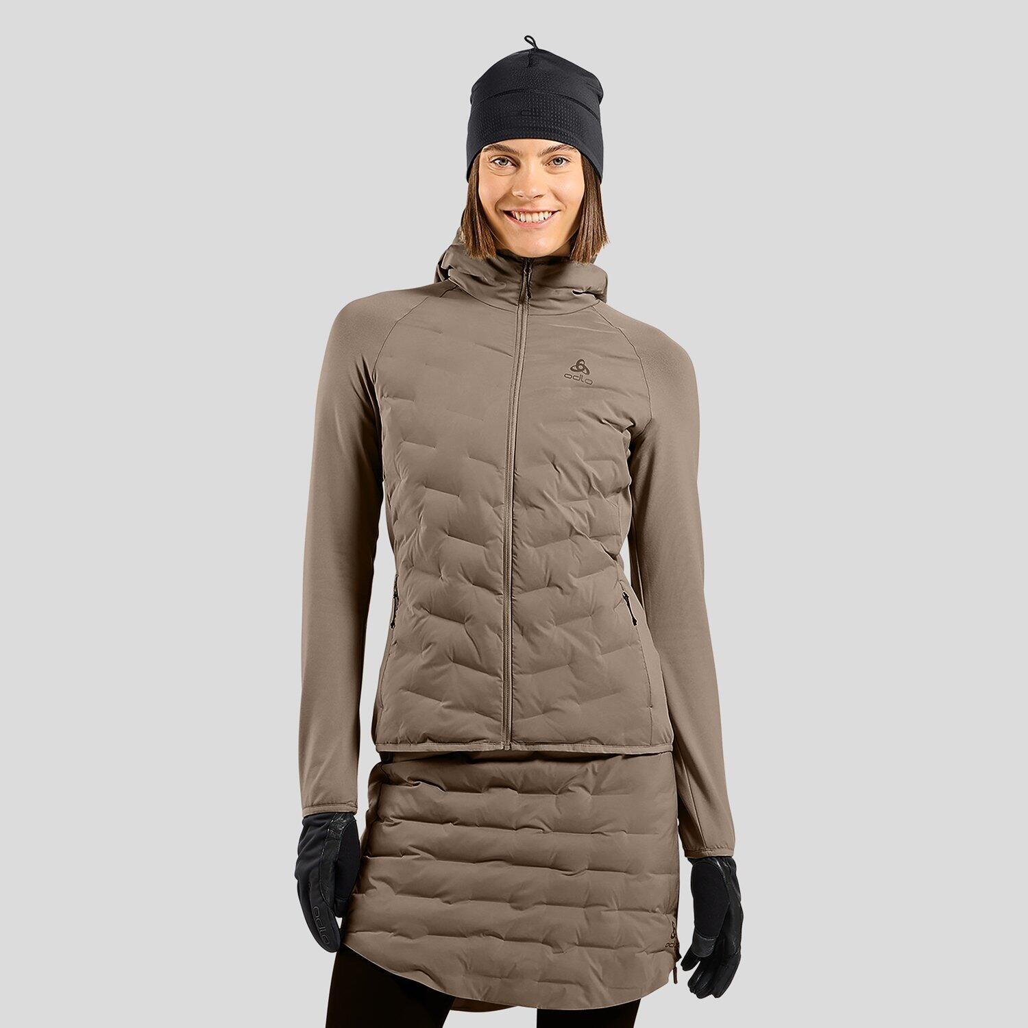 Pull à capuche hybride zippé Zeroweight Insulator ODLO 3/5