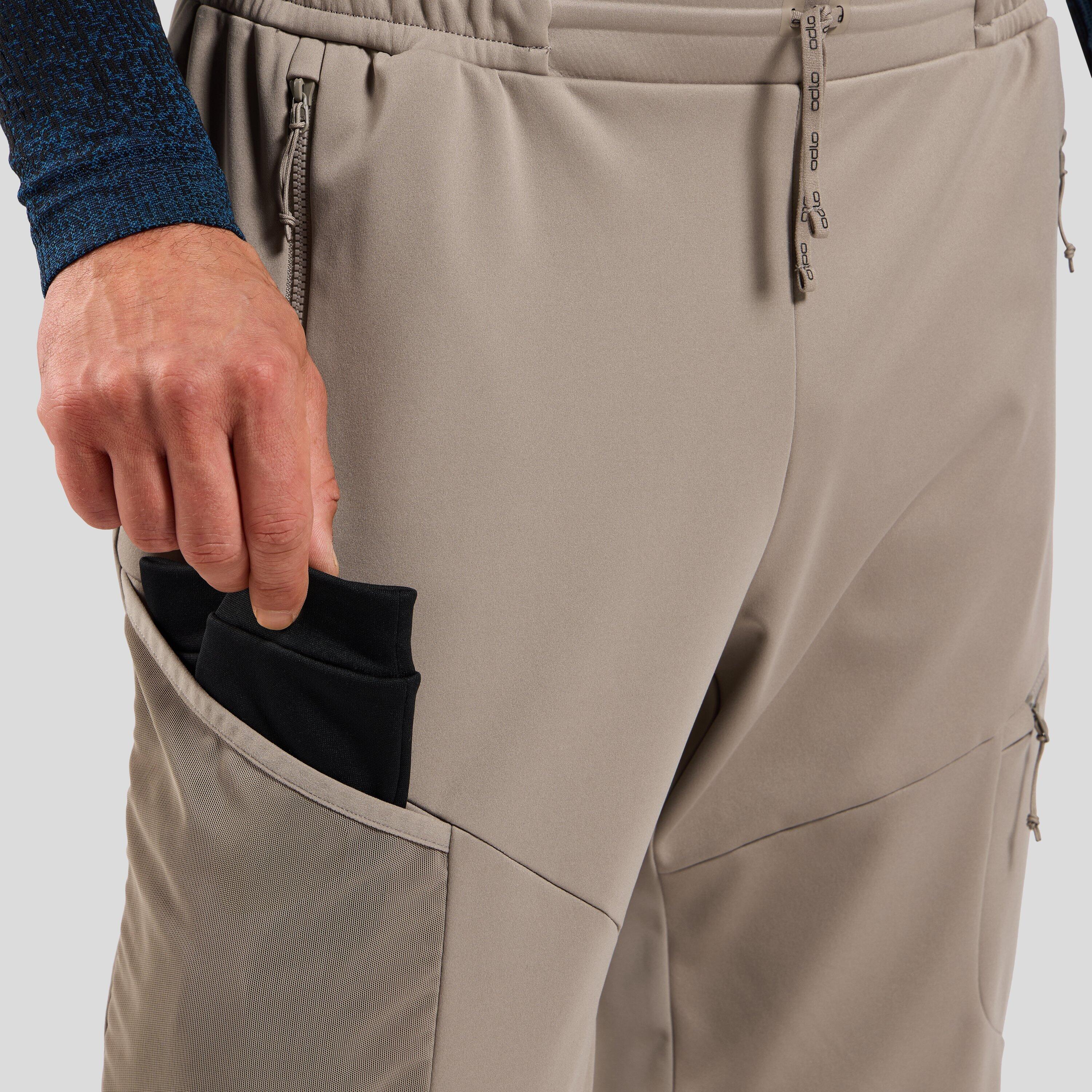 Zeroweight X-Warm winddichte langlaufbroek ODLO 4/7