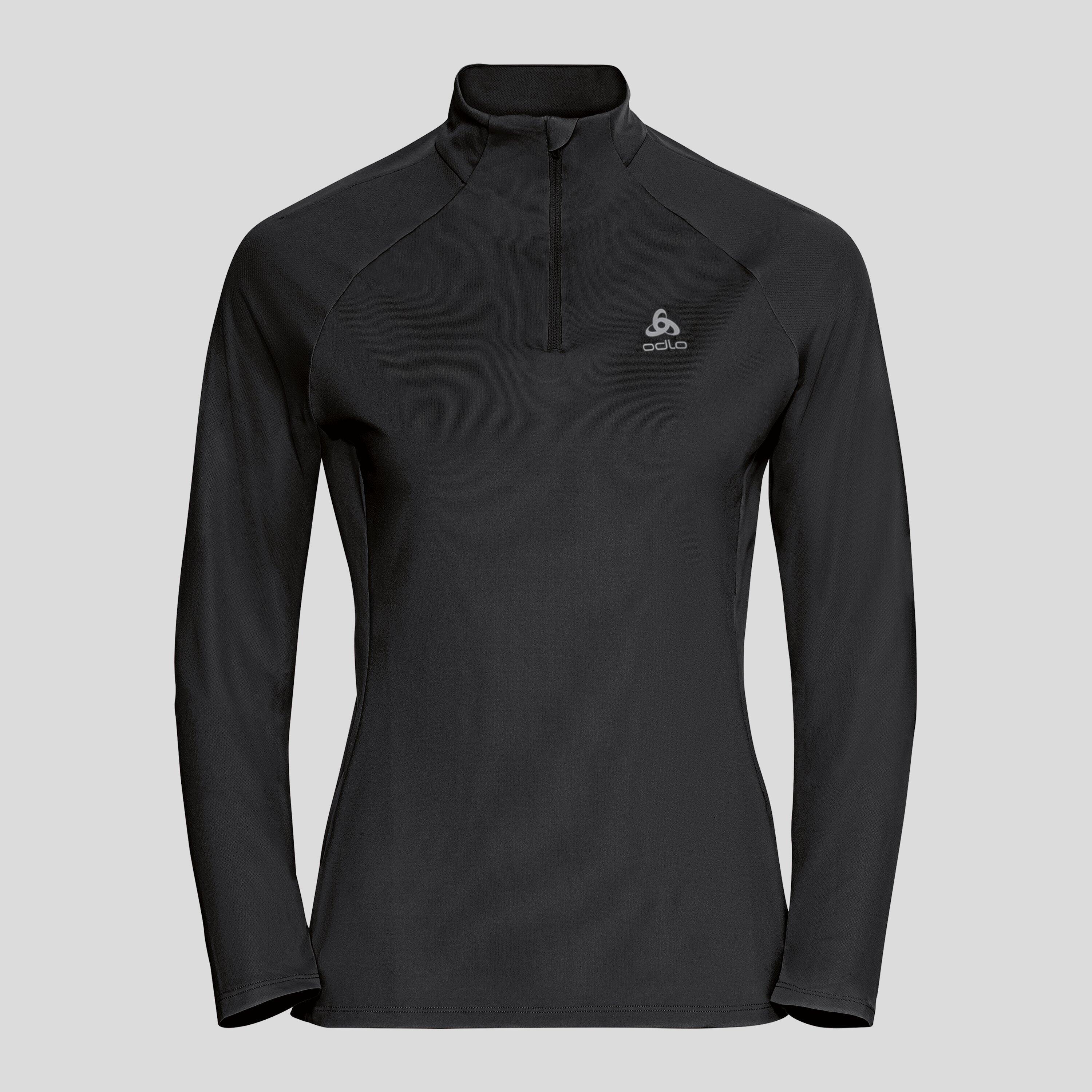 Essentials Ceramiwarm mid layer met halve rits ODLO 3/7
