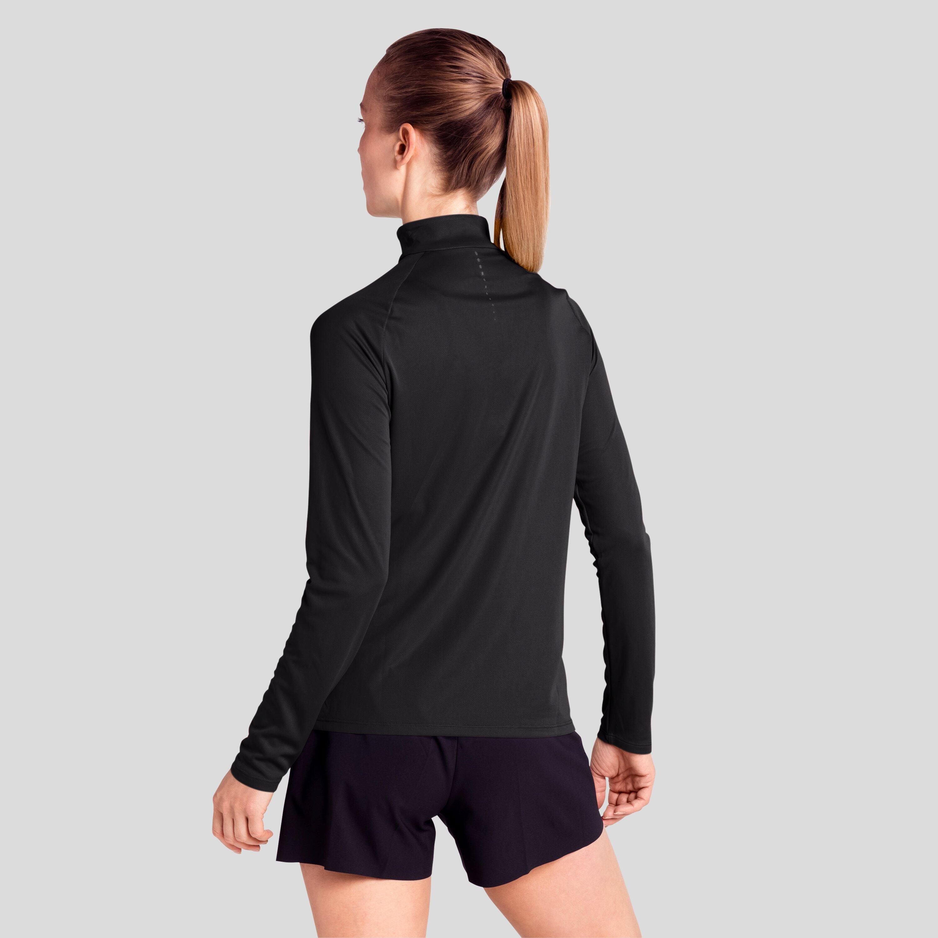 Essentials Ceramiwarm mid layer met halve rits ODLO 2/7
