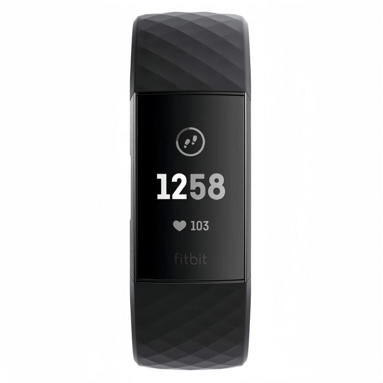 NNE Living fitness tracker watch with notifications in black