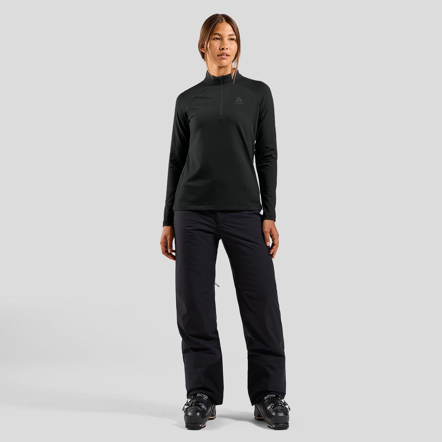 Bluza techniczna damska ODLO Essential Light Mid Layer 1/2 zip 5/7