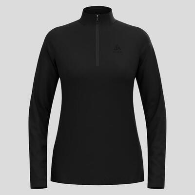 Odlo odlo mid layer 1/2 zip essential light sporttrui zwart s