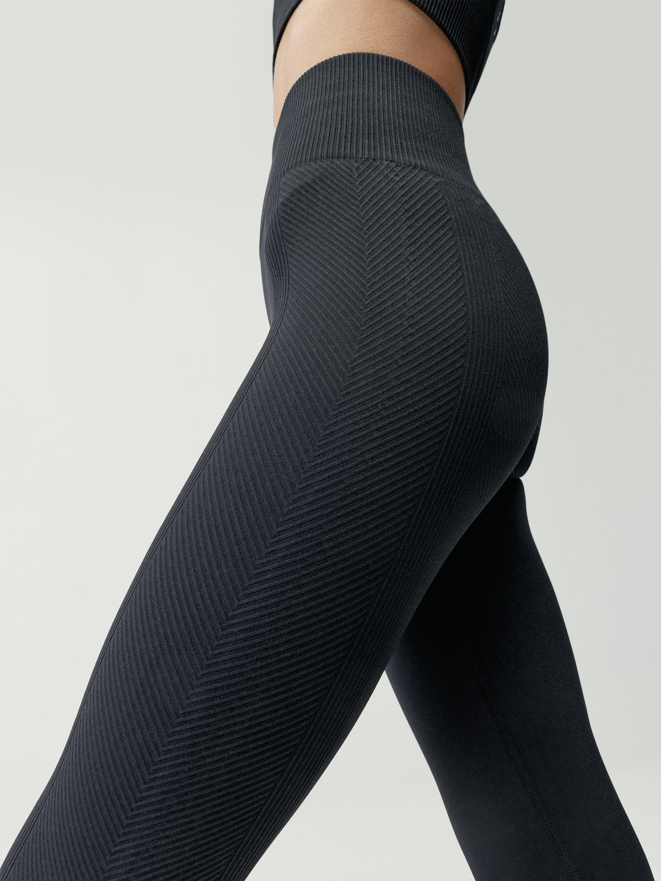 Leggings sportivi da donna Idara Seamless lunghi 3/5