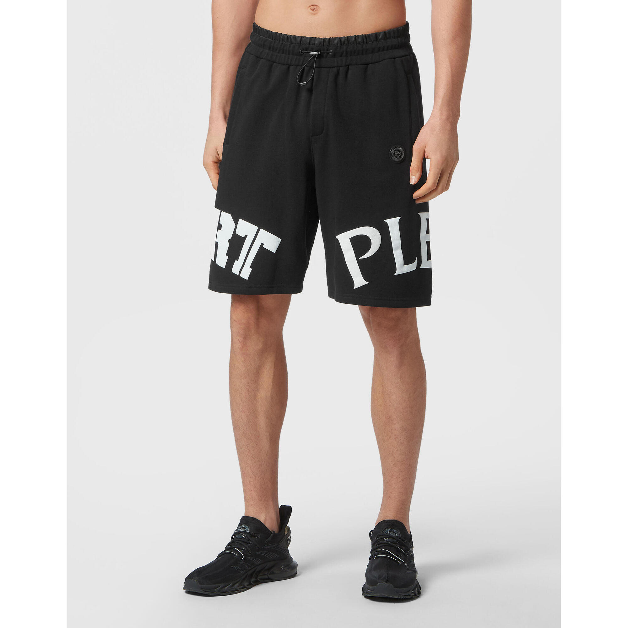 Plein Sport - Short De Sport - Short - Blanc|noir - Decathlon