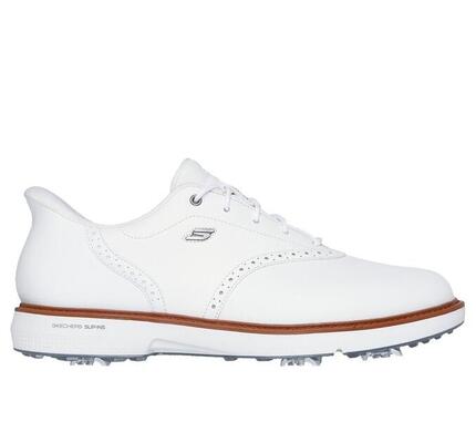 Zapatos Golf Skechers Slip-Ins Go Golf Prestige Hombre Blanco