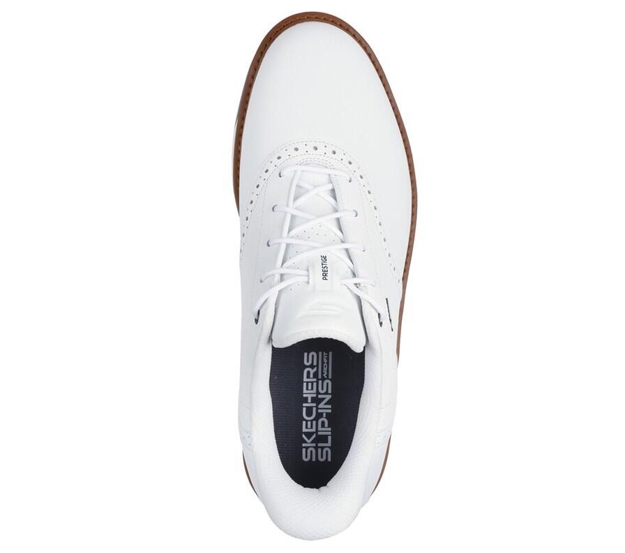 Scarpe da golf slip-in bianche da uomo Skechers Go Golf Prestige 2/3