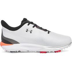 Chaussures de golf Under Armour Drive Fade pour homme, blanches