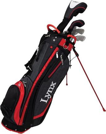 Lynx Ready to Play Set Steel RH + Standtas, Golfset voor Heren