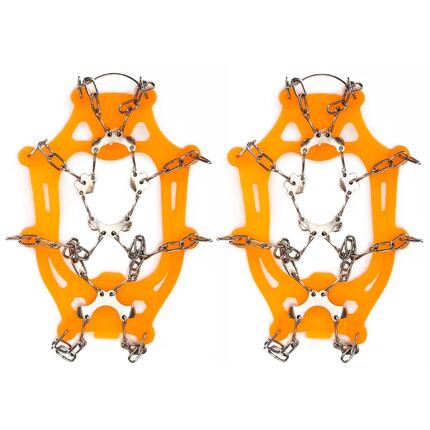 Raczki na buty turystyczne stalowe antypoślizgowe nakładki rozmiar 40-45