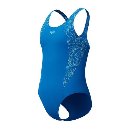 Speedo Hyperboom Splice Muscleback Badeanzug für Mädchen