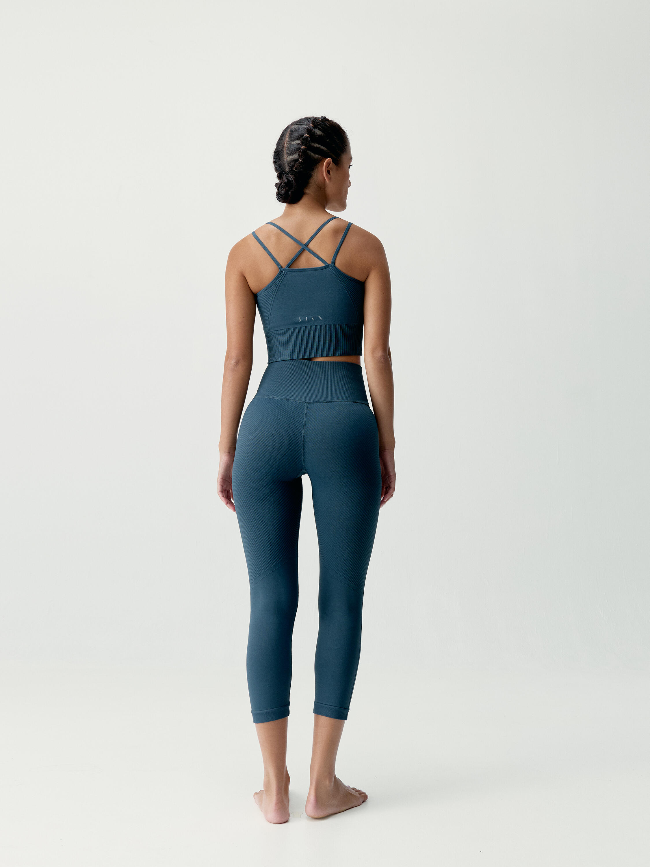 Leggings sportivi da donna Devika Seamless Capri 5/5
