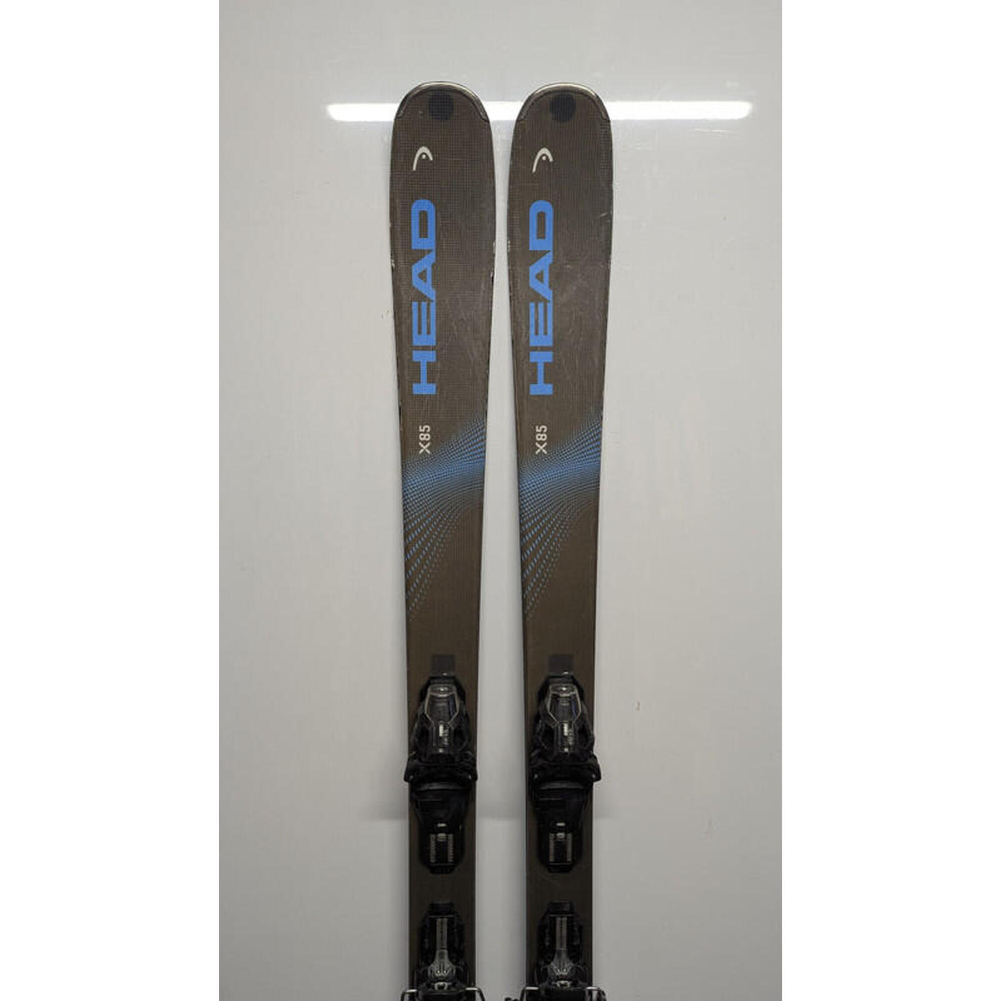 Ancien Skis HEAD MONSTER I.M.75 180 cm Austria /Fixations Tyrolia ED12