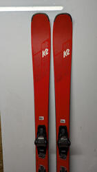 Ski K2 Minbender 90 170 cm léger réactif avec fixations Marker 10