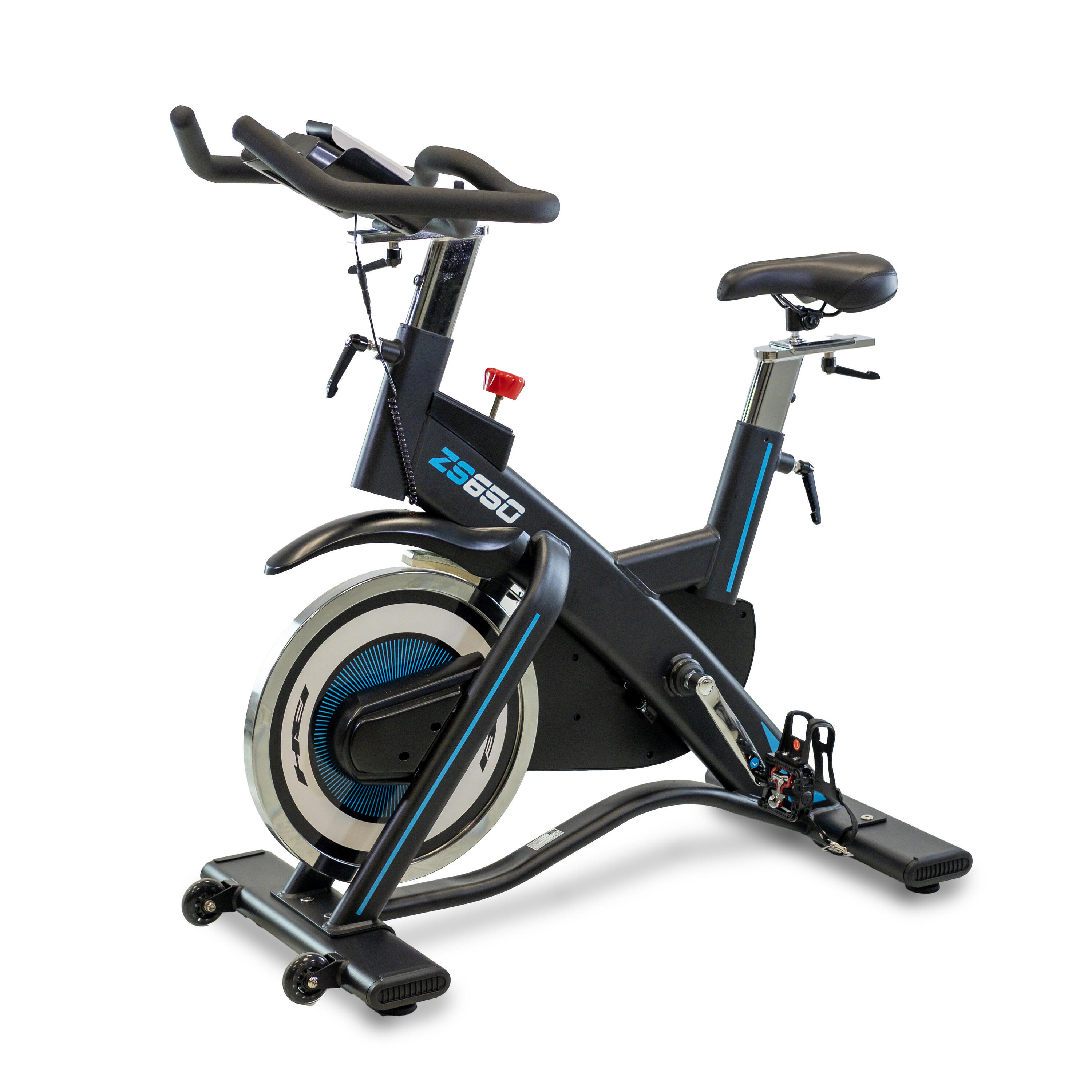 BH Fitness H9177E ZS650 — Vélo indoor intensif, volant 22 kg 3/7