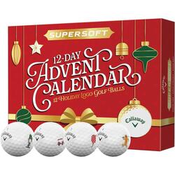 Balle de golf Callaway Supersoft Advent Noël, 12 jours