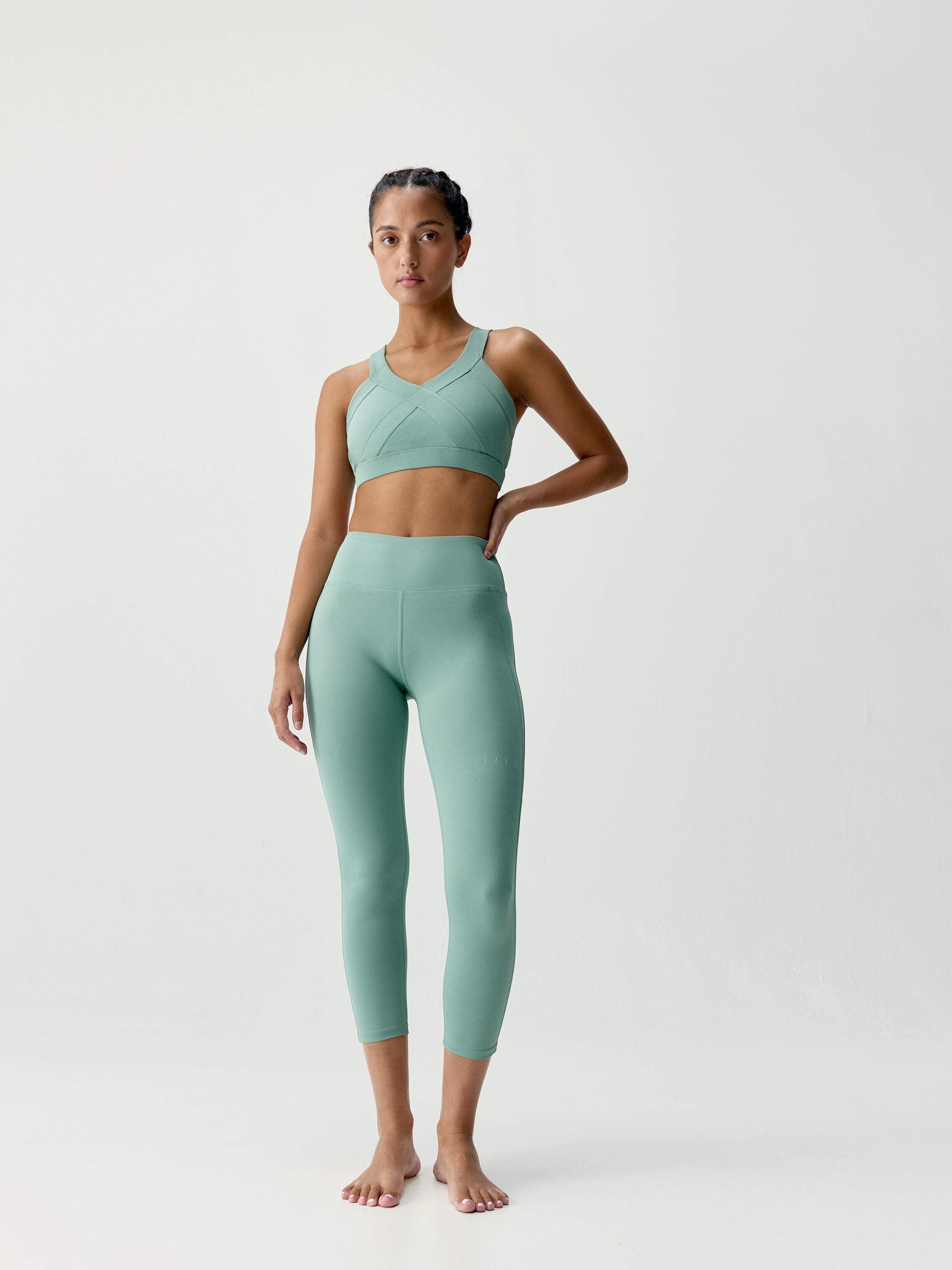 Legging de sport Long Performance UMAY 3/4