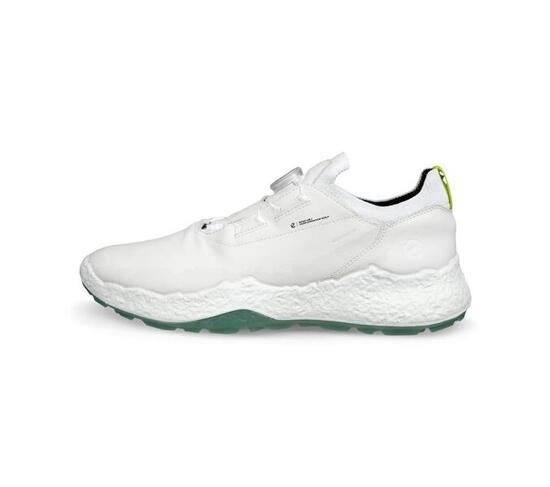 Ecco Men's Biom H5 BOA Scarpe da golf da uomo Bianco/Verde