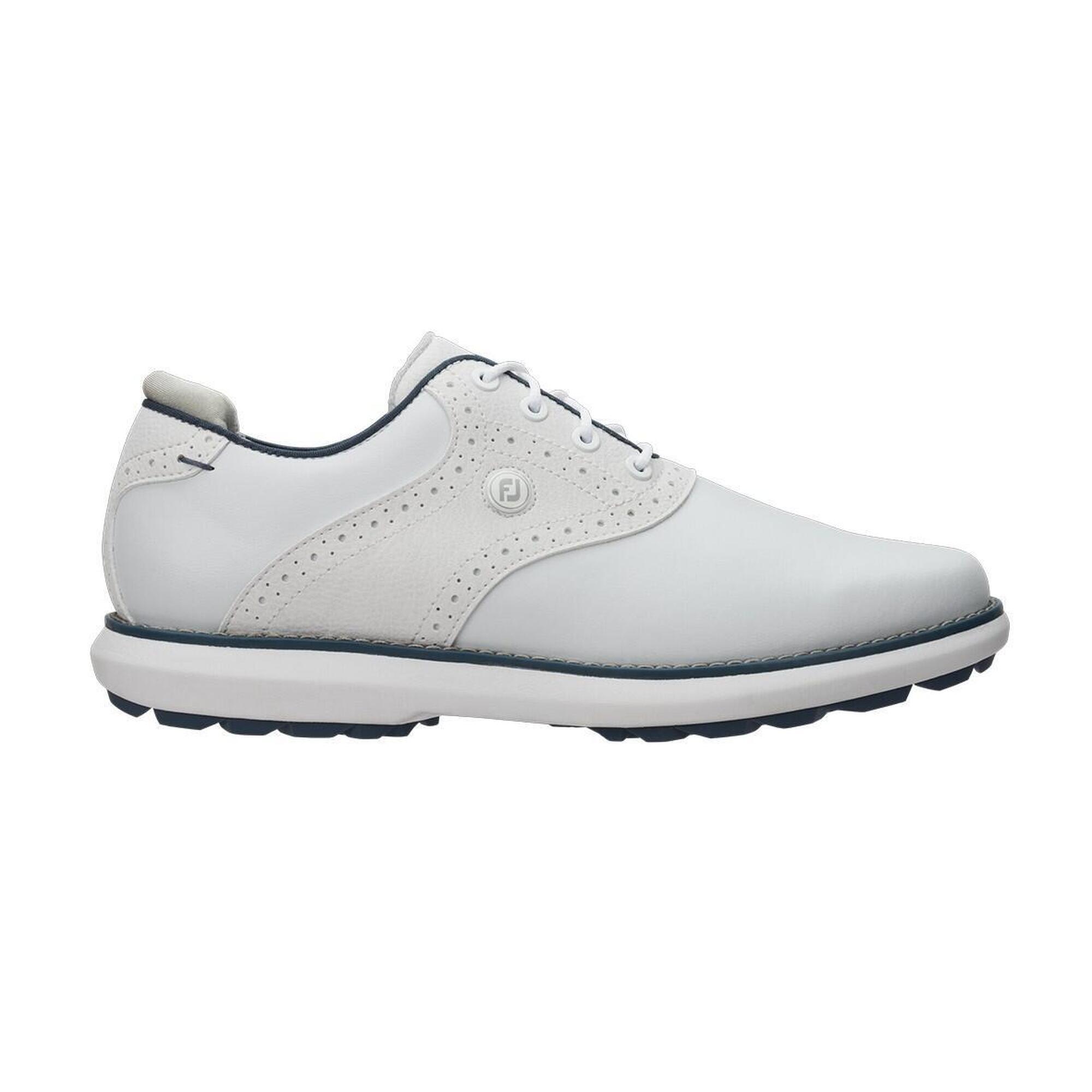 Footjoy - Chaussures De Golf Footjoy Traditions Pour Femmes, Blanches - Chaussures De Canyoning - Blanc - Decathlon