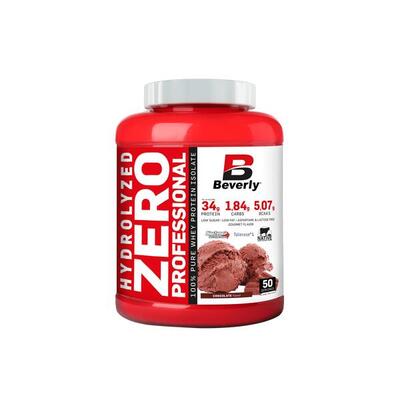 Gehydrolyseerde zero professional - 2 kg aardbei beverly nutrition