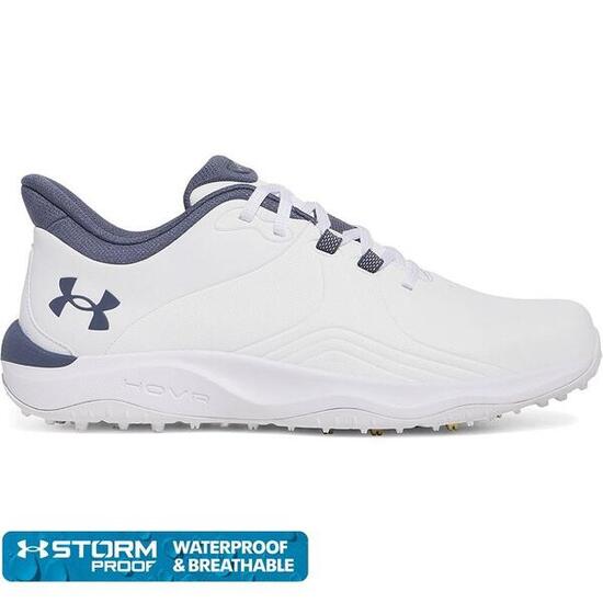 Scarpe da golf da uomo Under Armour Drive Pro SL Wide bianche