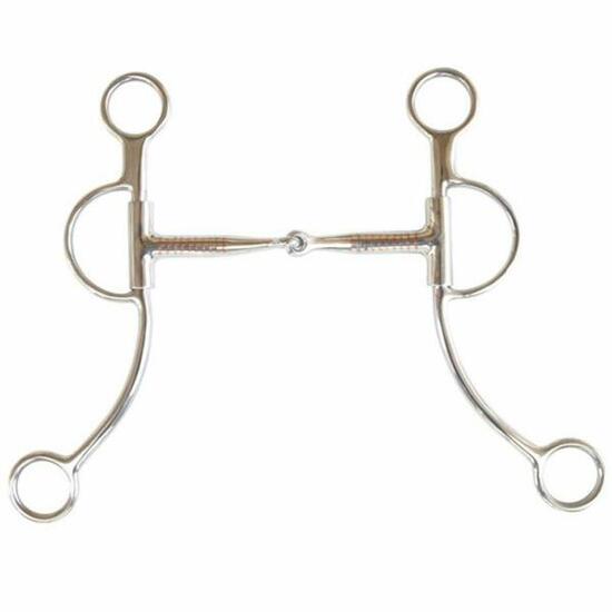 Mors de bride pour cheval brisé pivot Brad Ren's