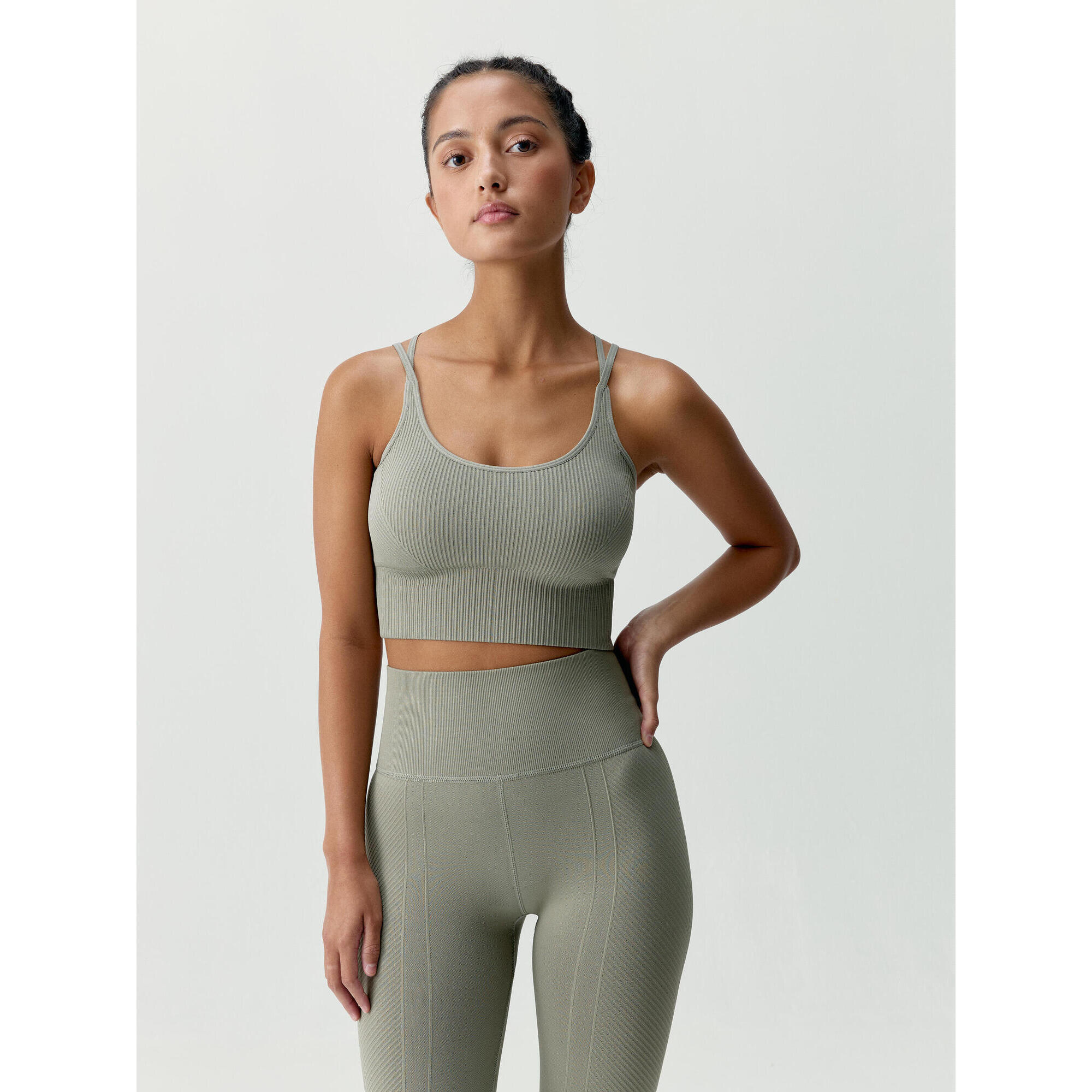 Born Living Yoga - Soutien Gorge De Sport De Sport Devika - Brassière - Vert - 42 M/l - Decathlon