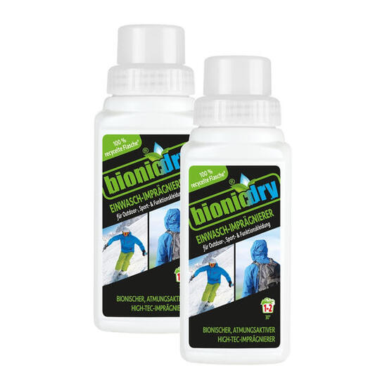 bionicdry® Einwasch-Imprägnierer 2er Pack